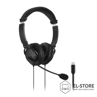 Kensington Kensington Słuchawki z mikrofonem, USB-C, Hi-Fi