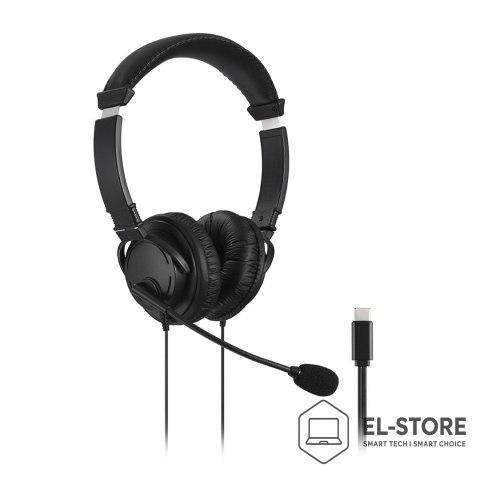 Kensington Kensington Słuchawki z mikrofonem, USB-C, Hi-Fi