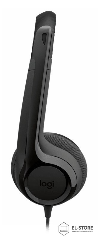 Logitech Logitech H390 USB Zestaw słuchawkowy Przewodowa Opaska na głowę Połączenia/muzyka USB Type-C Czarny