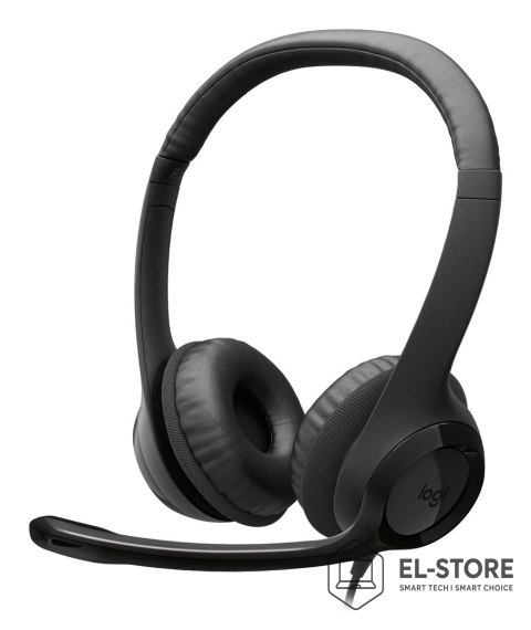 Logitech Logitech H390 USB Zestaw słuchawkowy Przewodowa Opaska na głowę Połączenia/muzyka USB Type-C Czarny