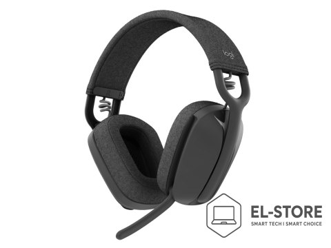 Logitech Logitech Zone Vibe Wireless Zestaw słuchawkowy Bezprzewodowy Opaska na głowę Połączenia/muzyka USB Type-C Bluetooth Grafitowy