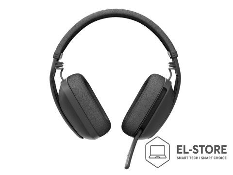 Logitech Logitech Zone Vibe Wireless Zestaw słuchawkowy Bezprzewodowy Opaska na głowę Połączenia/muzyka USB Type-C Bluetooth Grafitowy