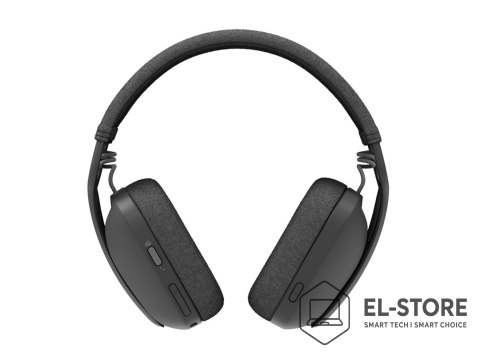 Logitech Logitech Zone Vibe Wireless Zestaw słuchawkowy Bezprzewodowy Opaska na głowę Połączenia/muzyka USB Type-C Bluetooth Grafitowy