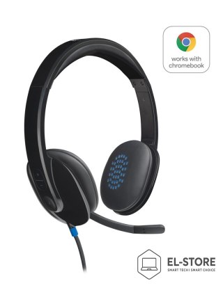 Logitech Słuchawki Logitech H540 981-000480 (kolor czarny)