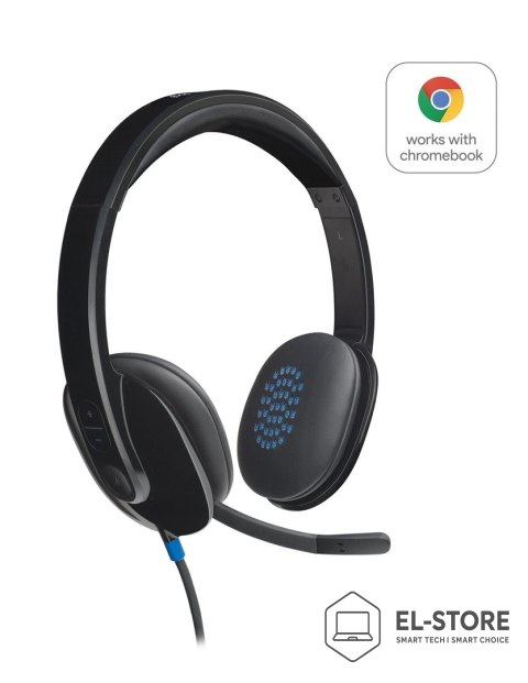 Logitech Słuchawki Logitech H540 981-000480 (kolor czarny)