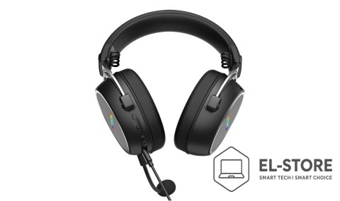 No name HATOR Hypergang 3 USB Zestaw słuchawkowy Przewodowy i Bezprzewodowy Opaska na głowę Gaming USB Type-C / USB Type-A Bluetooth Cza