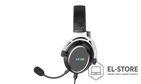 No name HATOR Hypergang 3 USB Zestaw słuchawkowy Przewodowy i Bezprzewodowy Opaska na głowę Gaming USB Type-C / USB Type-A Bluetooth Cza