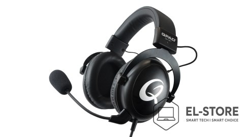 No name QPAD QH-91 Zestaw słuchawkowy Przewodowa Opaska na głowę Gaming Czarny