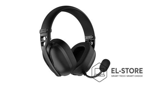 No name Słuchawki dla graczy Hator Hyperpunk 3 Wireless bezprzewodowe czarne