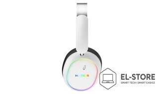 No name Słuchawki dla graczy Hator Phoenix 2 Wireless bezprzewodowe białe