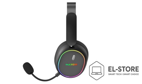 No name Słuchawki dla graczy Hator Phoenix 2 Wireless bezprzewodowe czarne