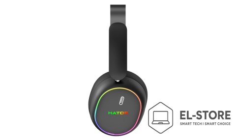 No name Słuchawki dla graczy Hator Phoenix 2 Wireless bezprzewodowe czarne