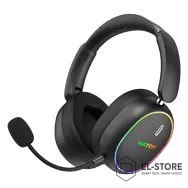 No name Słuchawki dla graczy Hator Phoenix 2 Wireless bezprzewodowe czarne