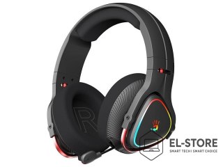 No name Słuchawki z mikrofonem A4Tech BLOODY MR710 czarne