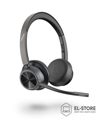 POLY Słuchawki Poly Voyager 4320 USB-A Headset +BT700 dongle + podstawka ładująca 77Y99AA