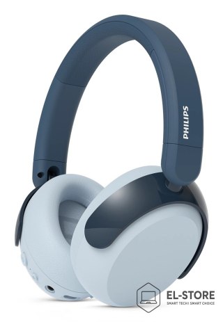 Philips Słuchawki nauszne dla dzieci PHILIPS TAK5500RT BT Niebieskie