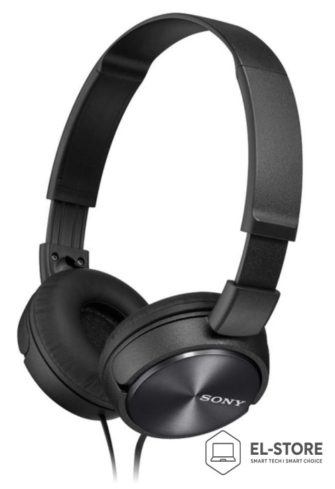 Sony Słuchawki nauszne z mikrofonem Sony MDR-ZX310APB (Czarny)