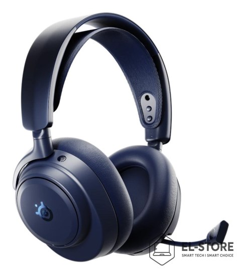 SteelSeries Steelseries Arctis NOVA PRO OMNI M.BLUE Słuchawki Przewodowy i Bezprzewodowy Opaska na głowę Gaming Granatowy (marynarski)
