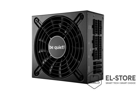BE QUIET! Be quiet! SFX L Power moduł zasilaczy 600 W 20+4 pin ATX Czarny