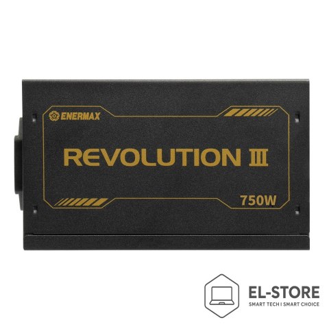 ENERMAX Enermax Zasilacz 750W Revolution3 80+ Złoty FULLMOD