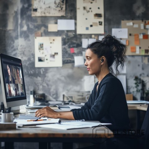 EPOS Słuchawki douszne bezprzewodowe EPOS ADAPT E1 Scandinavian Black