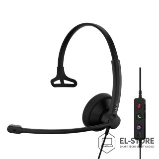 EPOS Słuchawki nauszne przewodowe EPOS IMPACT 100 MS Mono USB-C + USB-A
