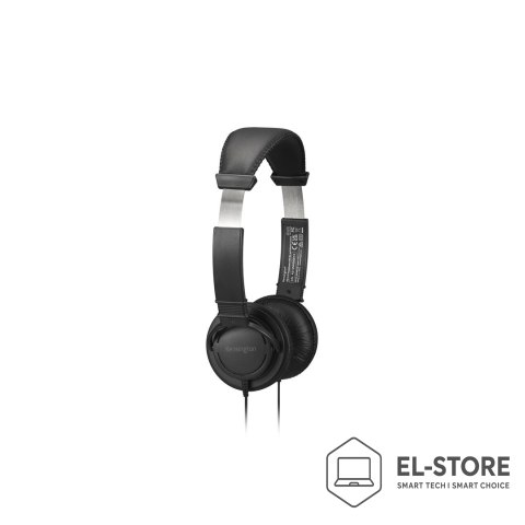 Kensington Kensington K33065WW słuchawki/zestaw słuchawkowy Przewodowa Opaska na głowę Biuro/centrum telefoniczne USB Typu-A Czarny