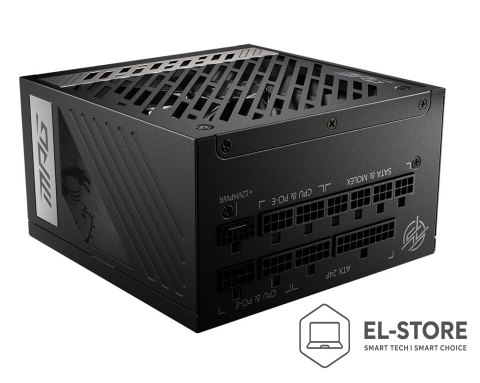 MSI Zasilacz MSI MPG A1000G PCIE5 1000W 80+ Gold ATX 3.1