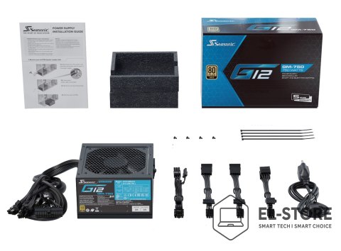 Seasonic Seasonic Focus Gold 750 moduł zasilaczy 750 W 20+4 pin ATX ATX Czarny