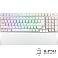 ASUS ASUS ROG Strix Scope II 96 Wireless klawiatura Gaming USB + RF Wireless + Bluetooth QWERTZ Niemiecki Biały