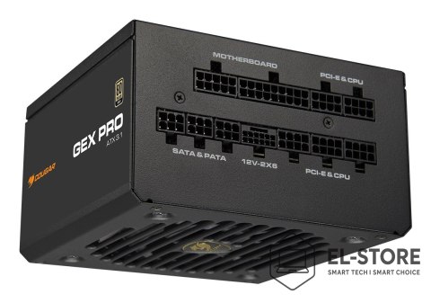 COUGAR COUGAR Zasilacz GEX PRO 750W ATX3.1 / 80 Plus Złoty / Modułowy