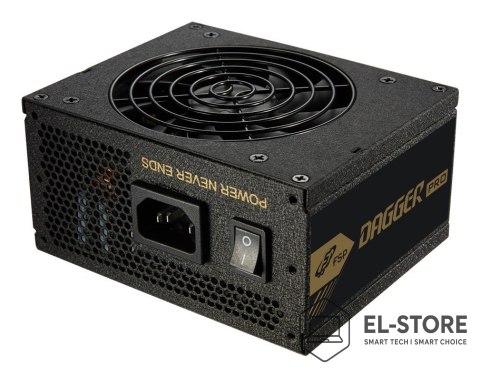 Fortron Zasilacz FSP Netzteil DAGGER Pro 80+G 850W F-Mod. SFX/ATX3.0/GEN5 w sprzedaży detalicznej