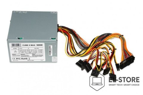 IBOX Zasilacz IBOX CUBE II 500W 12 CM FAN ZIC2500W12CMFA