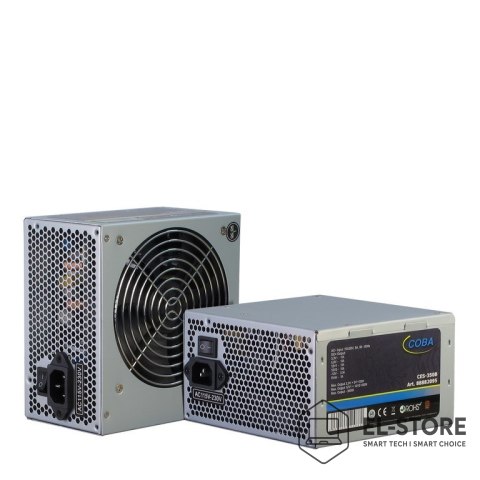 Inter-Tech Inter-Tech Coba CES-350B moduł zasilaczy 350 W 20+4 pin ATX ATX Srebrny
