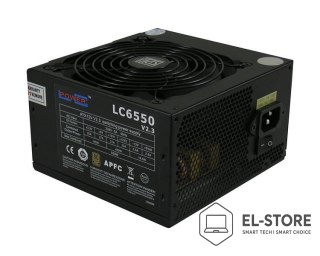 LC-POWER LC-Power LC6550 V2.3 moduł zasilaczy 550 W 20+4 pin ATX ATX Czarny