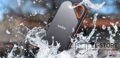 SanDisk Dysk zewnętrzny SSD SanDisk Extreme PRO Portable (1TB; USB 3.2; 2000 MB/s; SDSSDE81-1T00-G25)