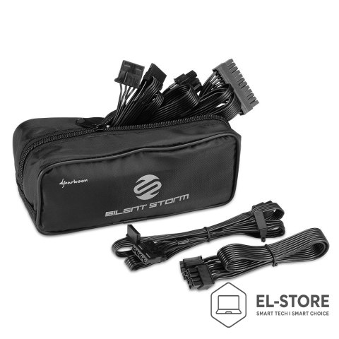 Sharkoon Sharkoon SilentStorm SFX Gold moduł zasilaczy 500 W 20+4 pin ATX Czarny