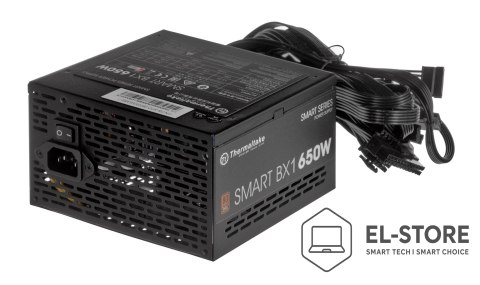 Thermaltake Zasilacz Thermaltake Smart BX1 PS-SPD-0650NNSABE-1 (650 W; Aktywne; 120 mm)