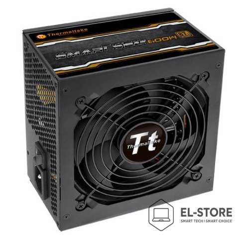 Thermaltake Zasilacz Thermaltake Smart SE2 600W PS-SPS-0600MNSAWE-1 (600 W; Aktywne; 120 mm)
