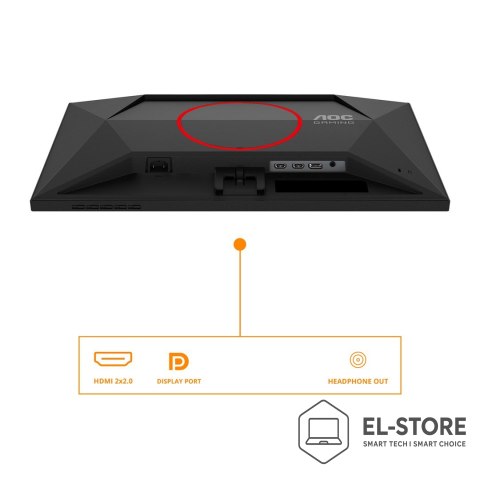 AOC Monitor AOC 62,2cm (24,5") 25G4SRE 16:09 2xHDMI+DP/czerwony