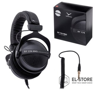 Beyerdynamic Beyerdynamic DT 770 PRO 250 OHM BLACK LIMITED EDITION - Słuchawki studyjne zamknięte