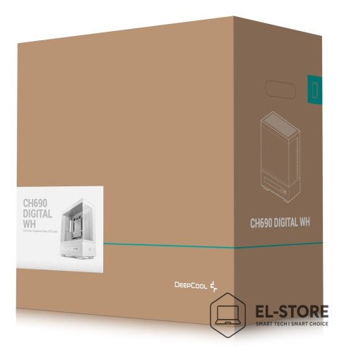 DEEPCOOL DeepCool CH690 Tower Biały