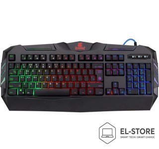 Defender DEFENDER KLAWIATURA GAMINGOWA MEMBRANOWA WEREWOLF GK-120DL PODŚWIETLENIE RGB 45124