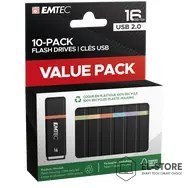EMTEC Emtec K100 pamięć USB 16 GB USB Typu-A 2.0 Czarny, Wielobarwny