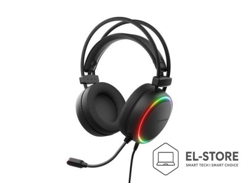 GENESIS Słuchawki/zestaw słuchawkowy GENESIS NSG-2307 przewodowa opaska na głowę gaming USB typu-A czarny