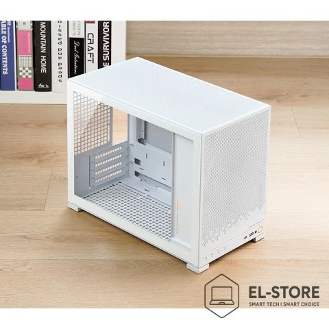 Jonsbo Obudowa PC Jonsbo D32 STD Biała Obudowa, Mini Obudowa, mATX, Szkło Hartowane - Białe