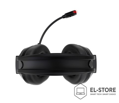 No name Deltaco Gaming GAM-168 słuchawki/zestaw słuchawkowy Przewodowa Opaska na głowę USB Typu-A Czarny