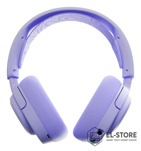 SteelSeries Steelseries Arctis Nova 3P Zestaw słuchawkowy Bezprzewodowy Opaska na głowę Gaming USB Type-C Bluetooth Lawenda