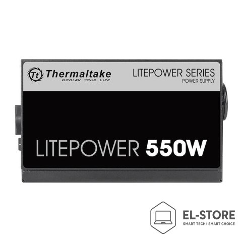 Thermaltake Zasilacz Thermaltake Litepower II Black 550W PS-LTP-0550NPCNEU-2 (Aktywne; 120 mm)