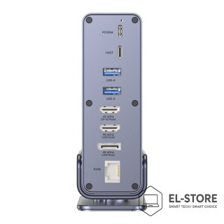 UNITEK Unitek Uniwersalna stacja dokująca DisplayLink 4K x3
